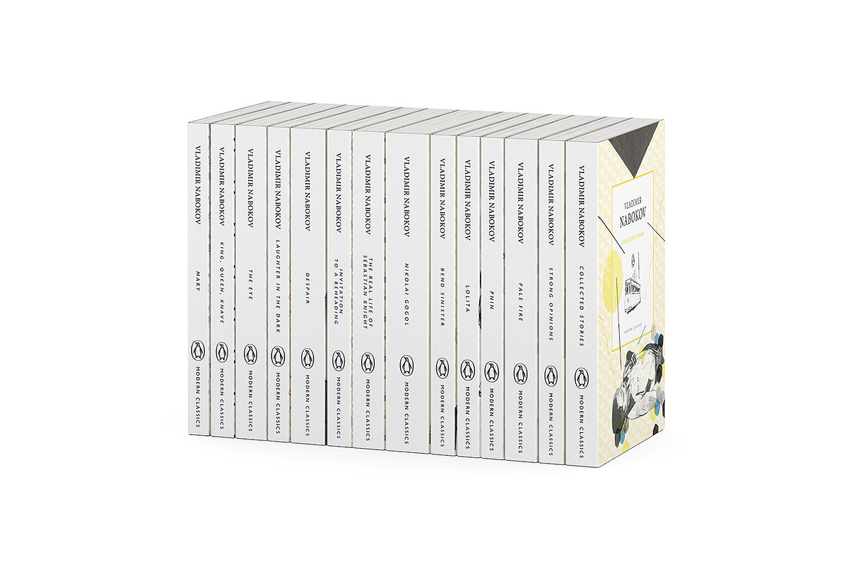 Nabokov series of books 3d model in Objects - product preview 8