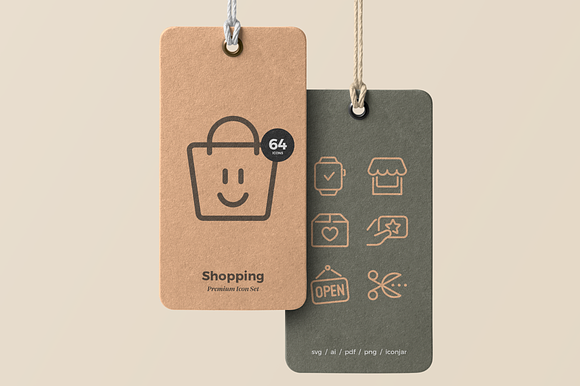 Shopping Line Icons in Simple Line Icons - product preview 6