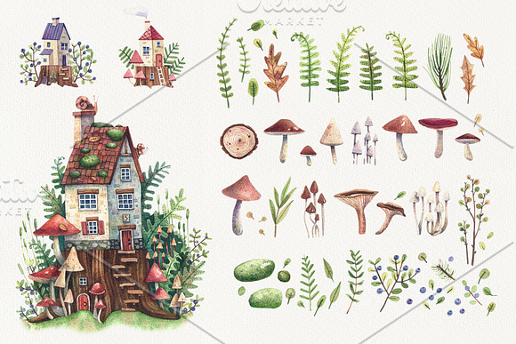Forest Secrets in Illustrations - product preview 1