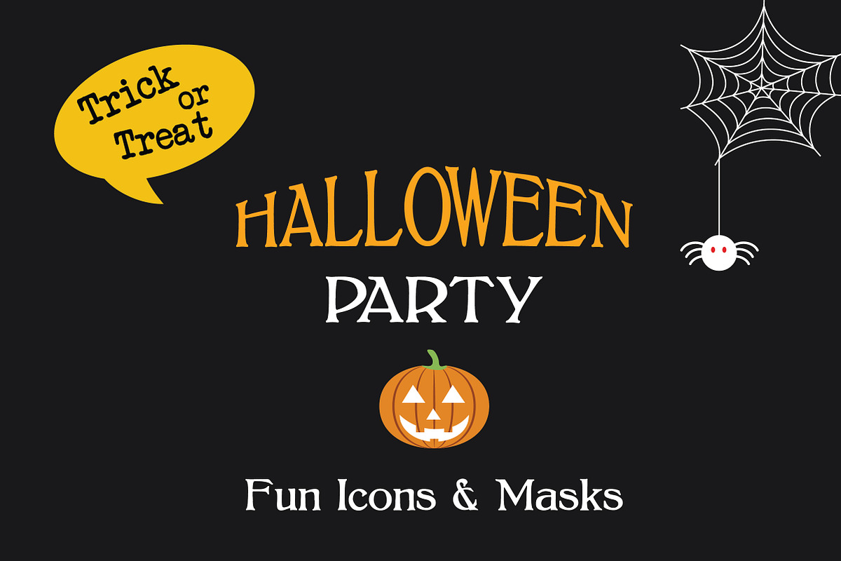 Halloween icons in Illustrations - product preview 8
