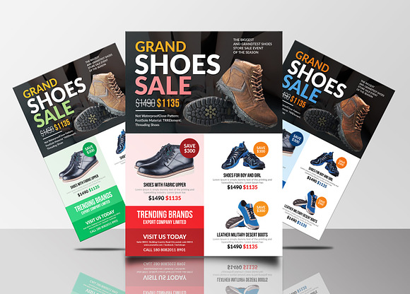 Product Promotion Flyers Bundle in Flyer Templates - product preview 7