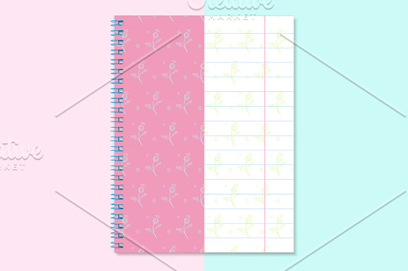 Notebook mockup. Sketchbook mockup. in Product Mockups - product preview 2