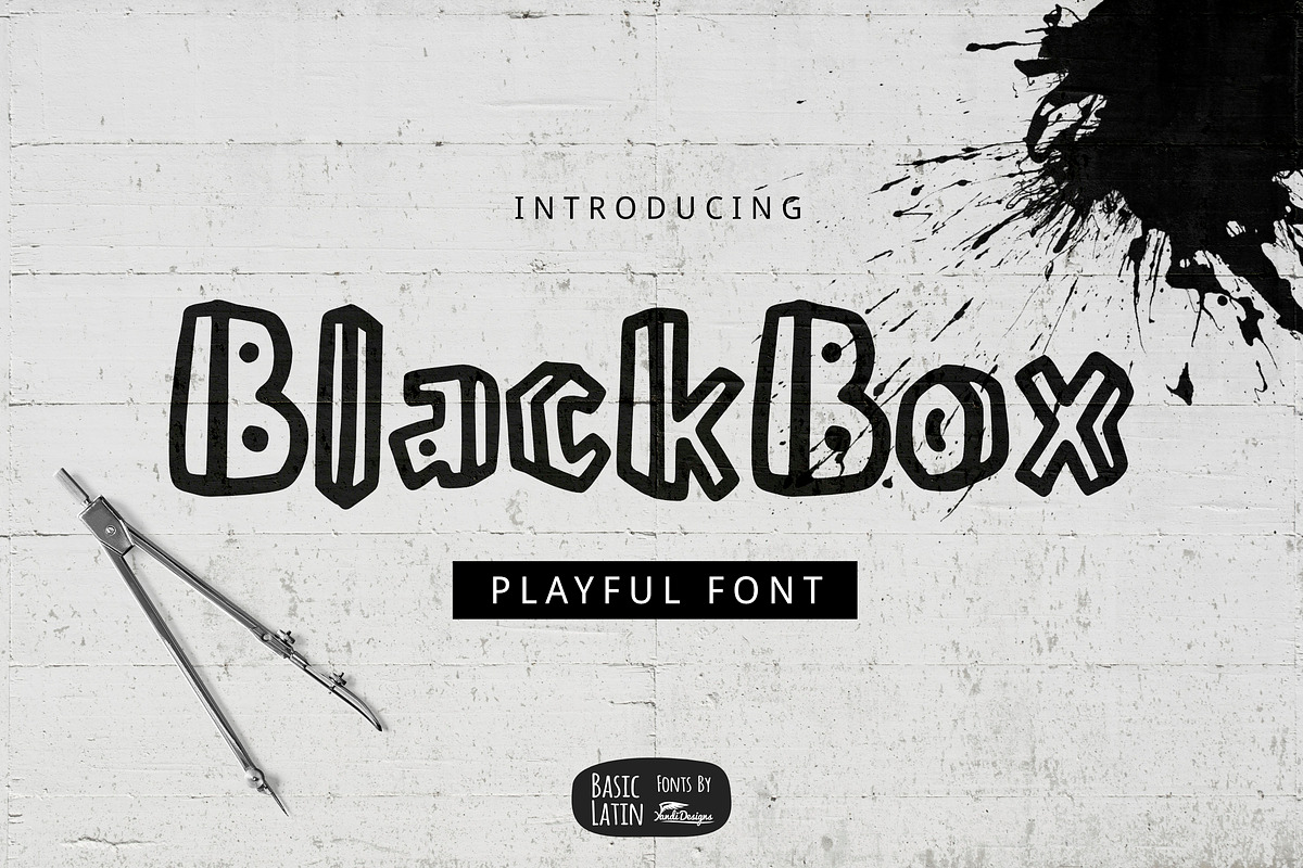 BlackBox Playful Font in Display Fonts - product preview 8