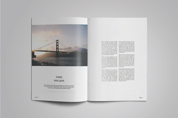 A5 Magazine Template in Magazine Templates - product preview 3