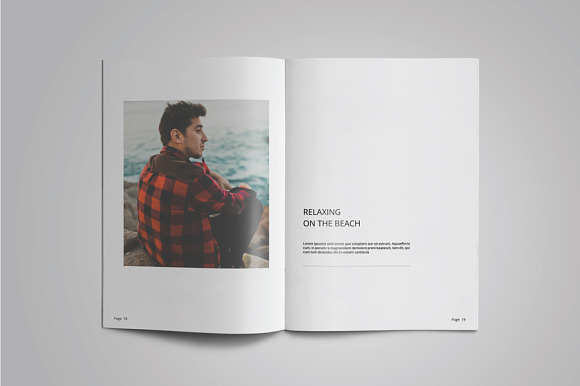 A5 Magazine Template in Magazine Templates - product preview 11