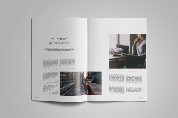 A5 Magazine Template in Magazine Templates - product preview 14