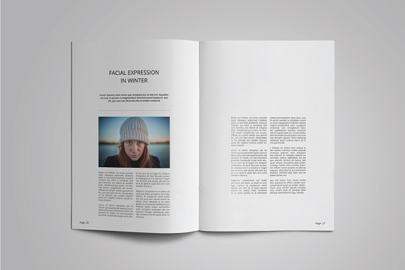 A5 Magazine Template in Magazine Templates - product preview 15
