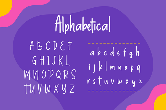 Thumbelina - Cute Layered Font in Sans-Serif Fonts - product preview 2