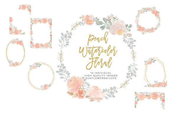 fall floral clipart, Dusty Rose Pink in Illustrations - product preview 1
