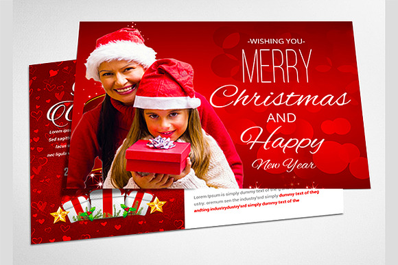 50 Christmas Party Flyers Cards Bun in Templates - product preview 8