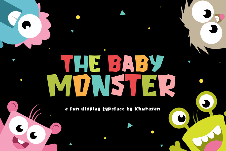 The Baby Monster in Display Fonts - product preview 8
