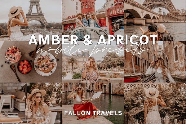 Warm Amber Mobile Presets