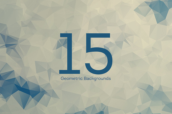15 Geometric Backgrounds v2 in Textures - product preview 4