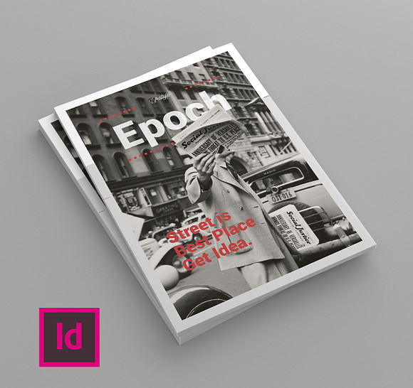 Epoch - Magaizine Template in Magazine Templates - product preview 1