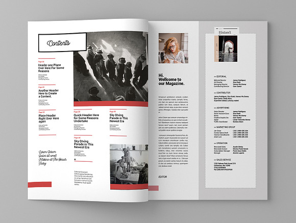Epoch - Magaizine Template in Magazine Templates - product preview 2