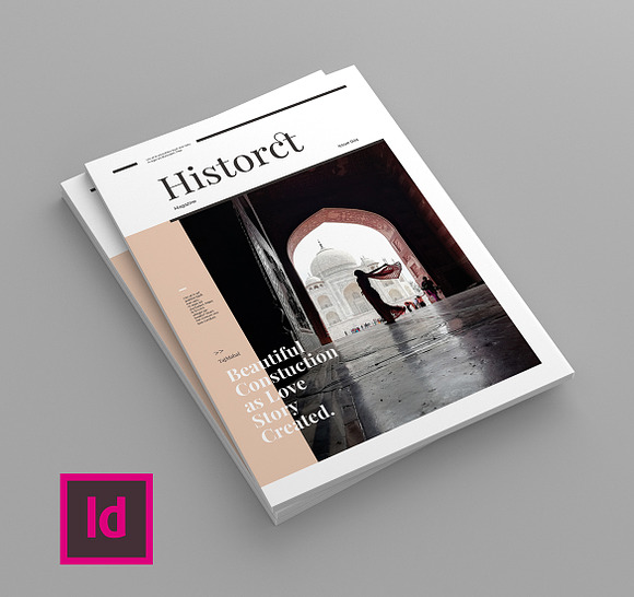 Historct - Magazine Template in Magazine Templates - product preview 1
