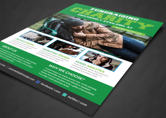 Charity Flyer in Flyer Templates - product preview 1