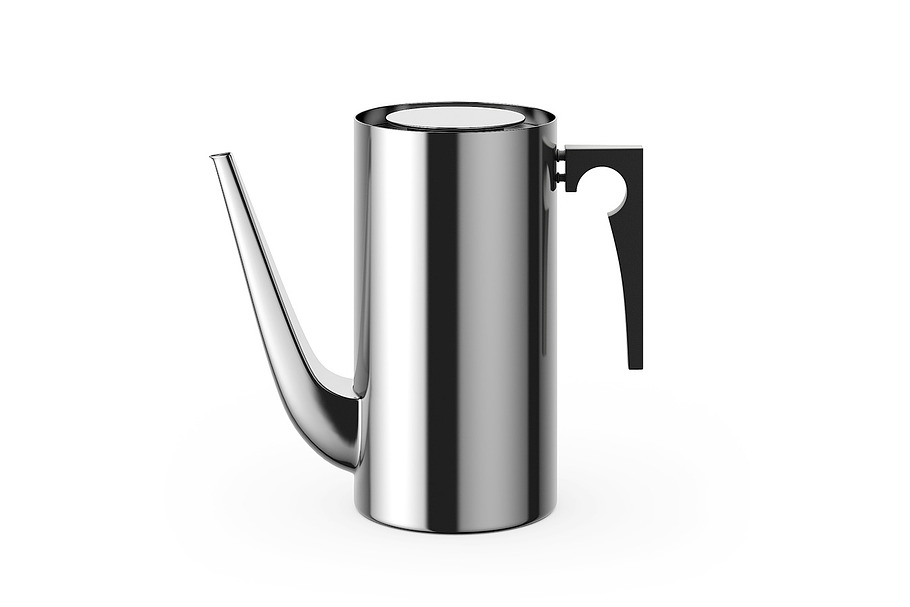 Stelton AJ coffee pots 3d model in Objects - product preview 2