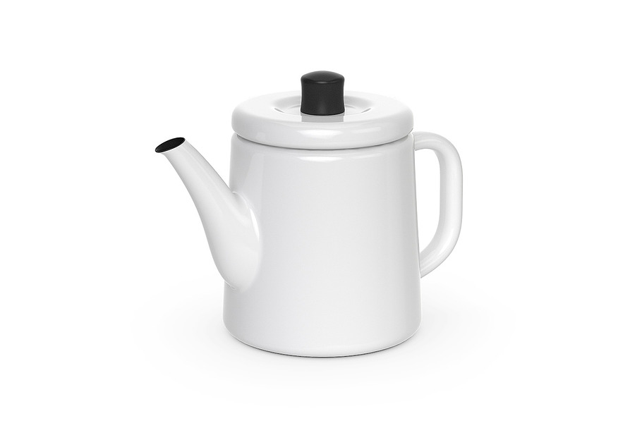 Teapot 3d model in Objects - product preview 2