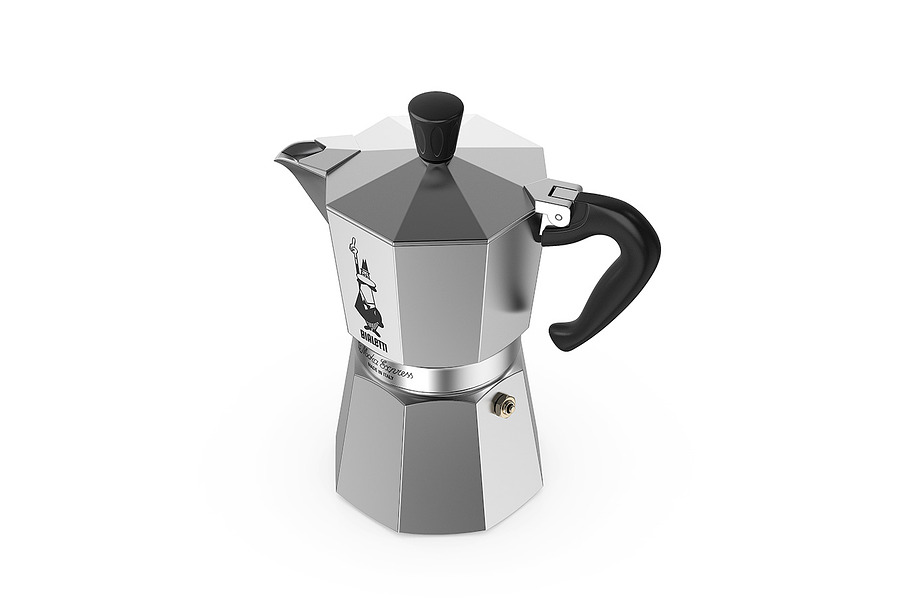 Bialetti Moka Express 3d model in Objects - product preview 1