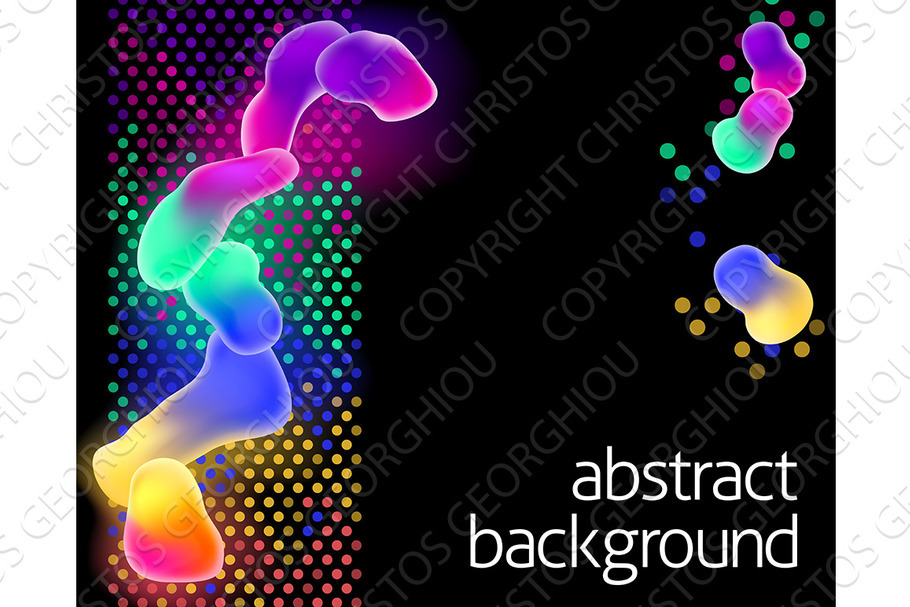Neon Rainbow Color Abstract in Textures - product preview 8