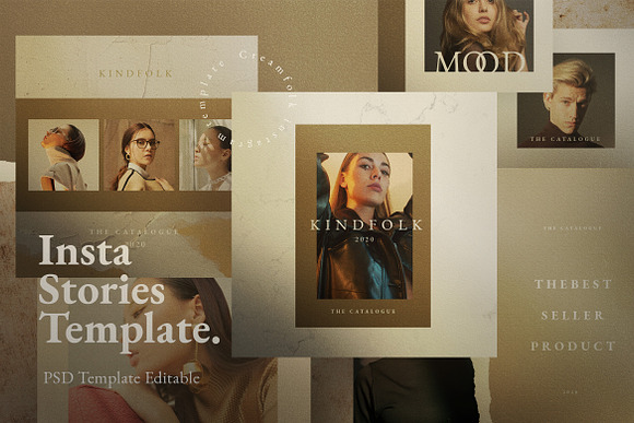 Creamfolk - Social Media Template in Instagram Templates - product preview 4