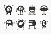 Cute Monsters Clipart