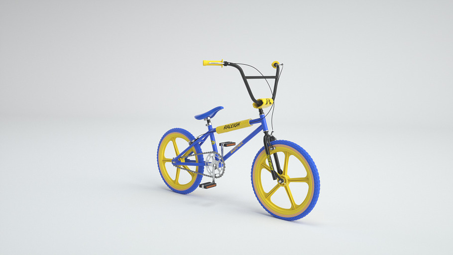 1980s Raleigh Burner BMX Bicycle in Vehicles - product preview 2