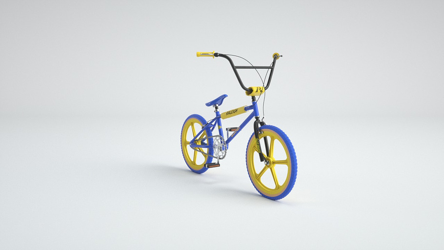 1980s Raleigh Burner BMX Bicycle in Vehicles - product preview 6