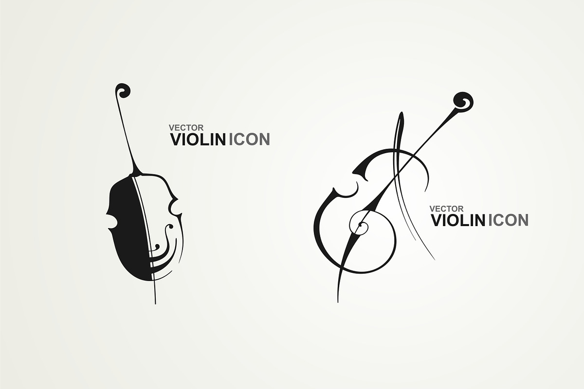 Logo Violin Creative Logo Templates Creative Market