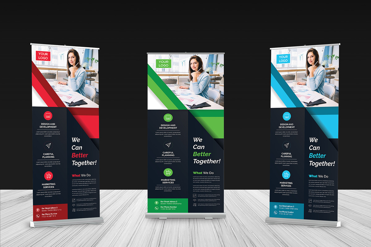 Rollup Banner in Stationery Templates - product preview 8