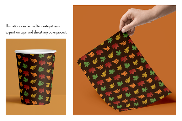 Leaves & Berries Clipart in Illustrations - product preview 1