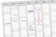 Calendar 2020 Planner Simple Style