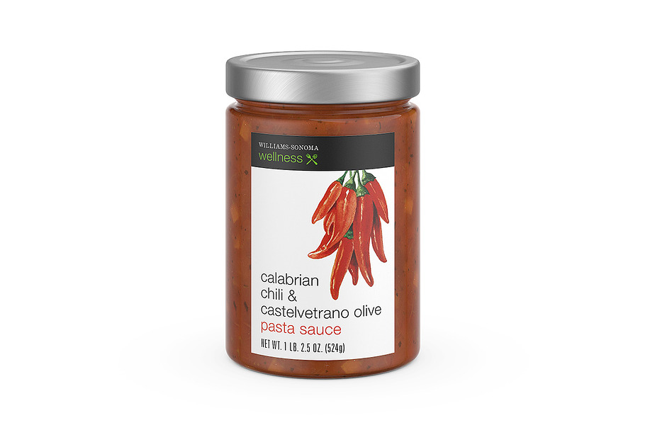 Sauce jars 3d model in Food - product preview 5