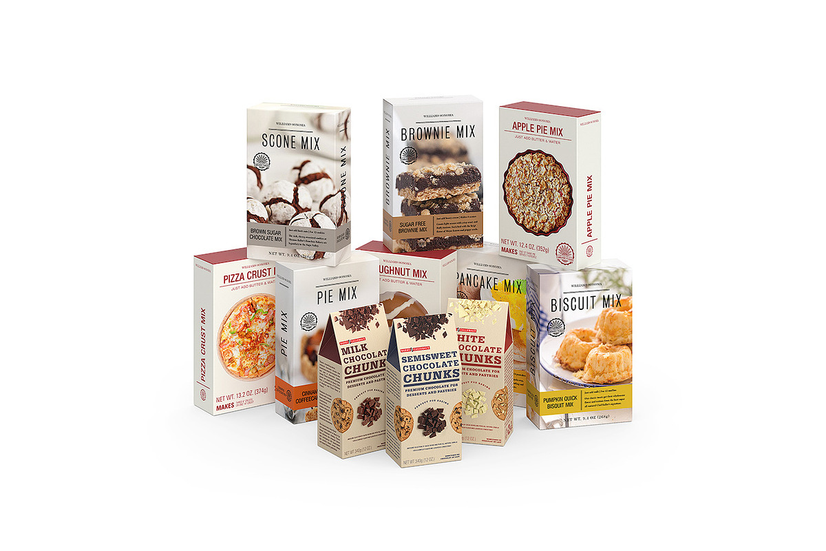 Baking mix boxes 3d model in Food - product preview 8