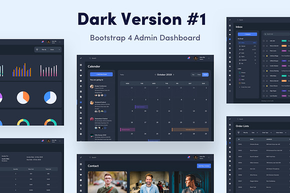 Bright Web Dashboard UI Kit in UI Kits and Libraries - product preview 2