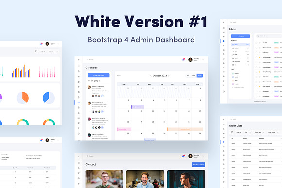 Bright Web Dashboard UI Kit in UI Kits and Libraries - product preview 3