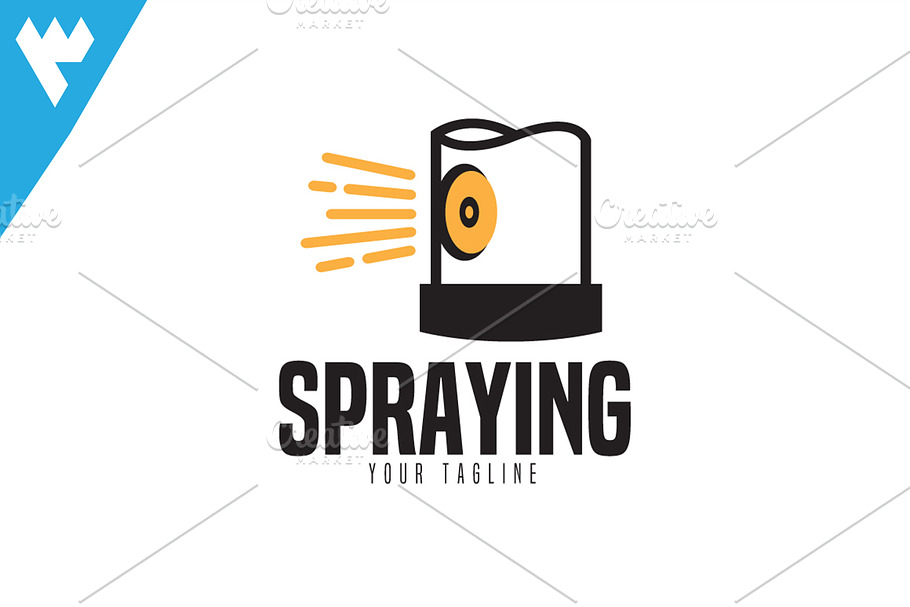 Spraying Logo