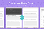 Emma - Workbook Template Canva