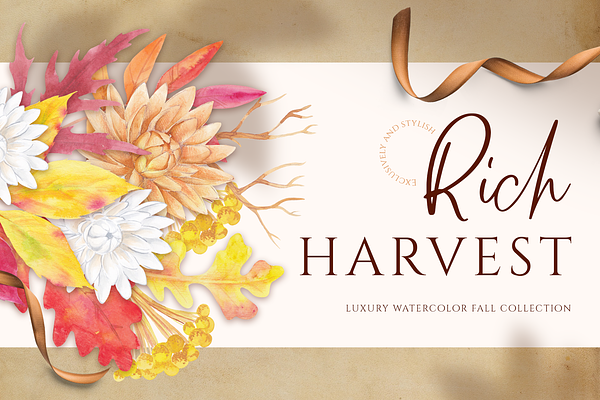 Rich Harvest -luxury fall collection