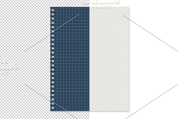 Notebook mockup. Sketchbook mockup. in Product Mockups - product preview 5
