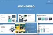Wondero - Keynote Template