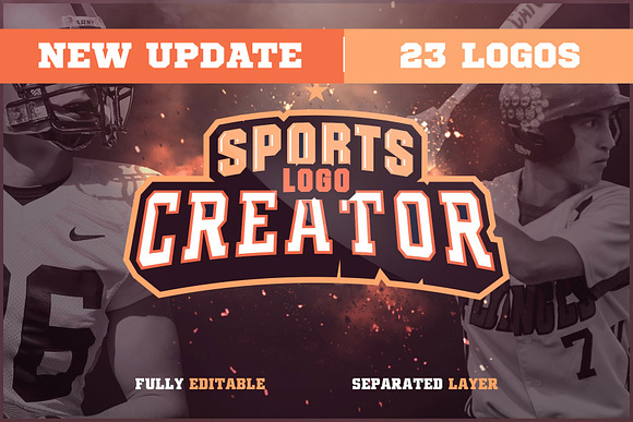 Sports Logo Creator V 1.2 in Logo Templates - product preview 18