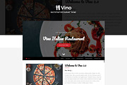 Vino - Bootstrap Restaurant Theme