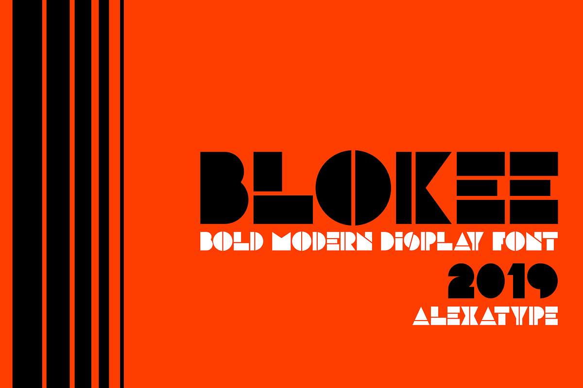 BLOKEE in Sans-Serif Fonts - product preview 8