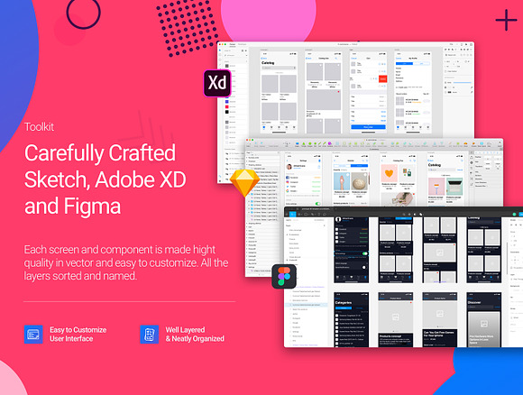 Prototype 86 Template UX/UI Kit in UI Kits and Libraries - product preview 2