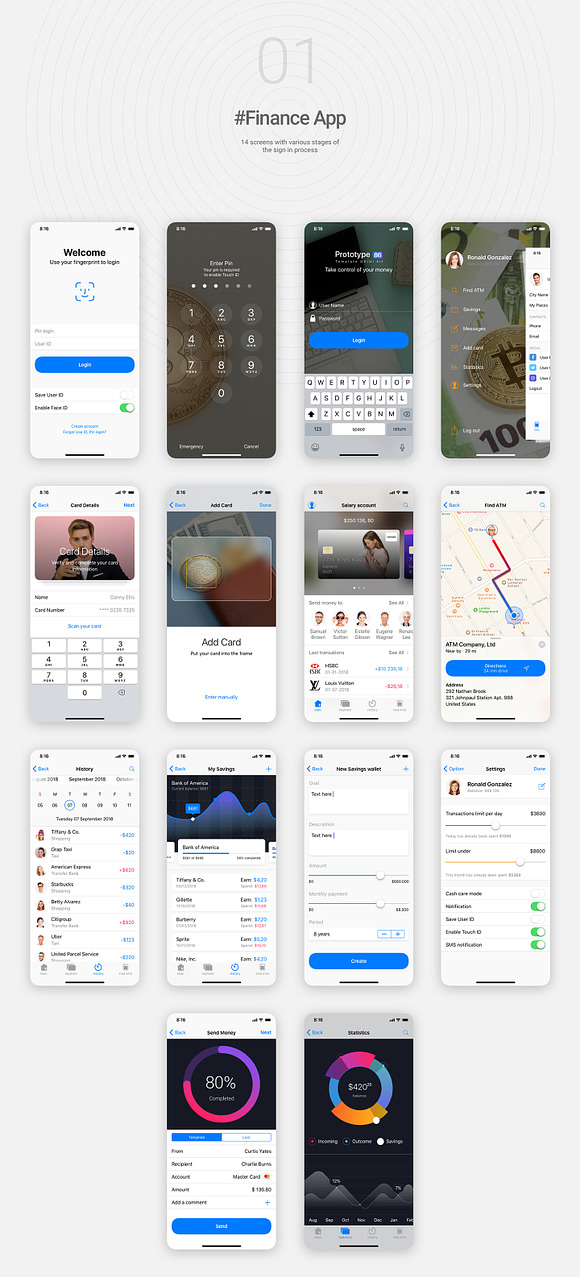 Prototype 86 Template UX/UI Kit in UI Kits and Libraries - product preview 6