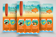Tour & Travel Holiday Flyer Template