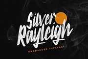Silver Rayleigh - HandBrush Typeface