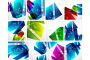 Color glass cube technology